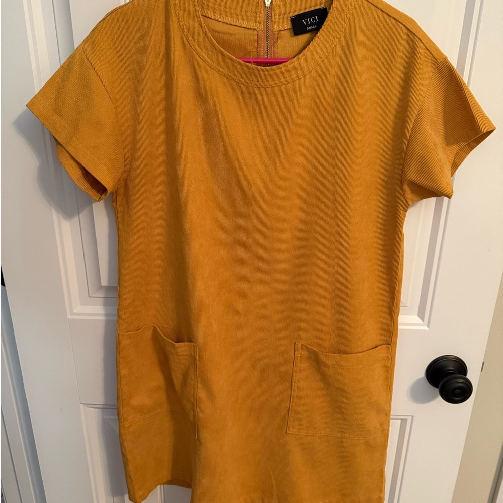 VICI Mustard Yellow Dress